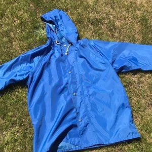 Men’s raincoat and overalls